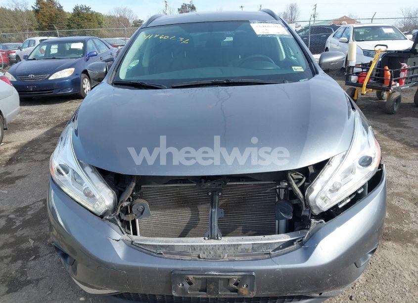 Photo 6 of 2016 Nissan Murano SV (VIN 5N1AZ2MH3GN149792)