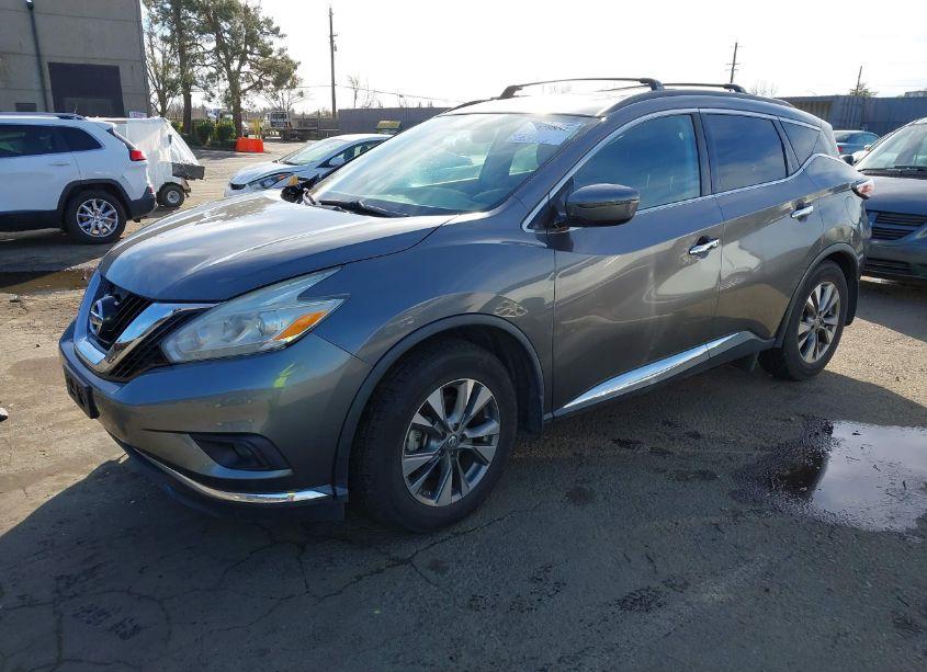 Photo 2 of 2016 Nissan Murano SV (VIN 5N1AZ2MH3GN155043)