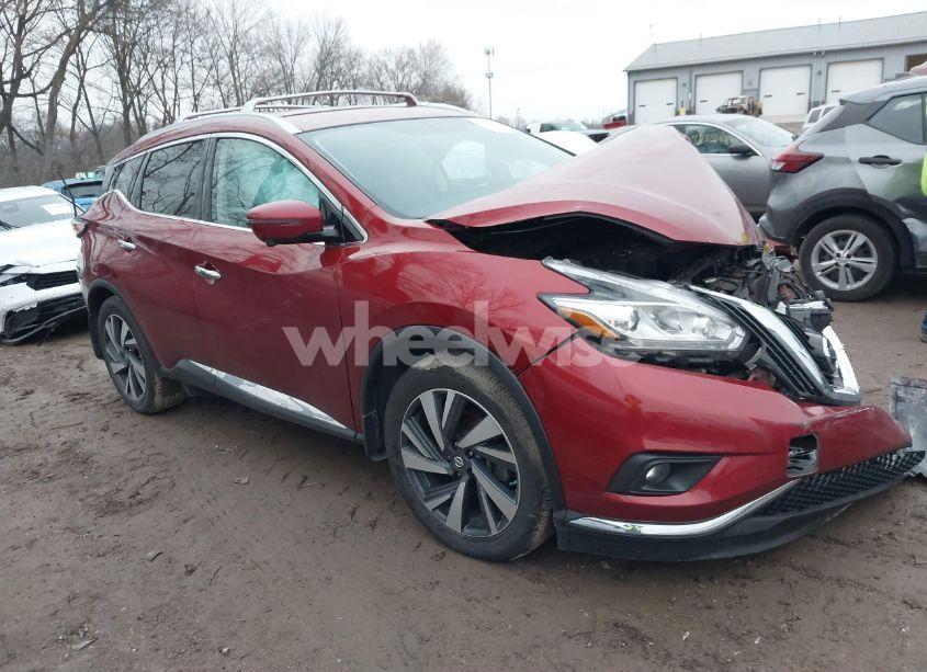 2016 Nissan Murano PLATINUM (VIN 5N1AZ2MH3GN163806) main photo