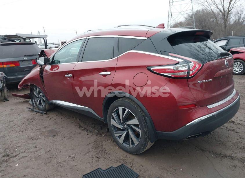 Photo 3 of 2016 Nissan Murano PLATINUM (VIN 5N1AZ2MH3GN163806)