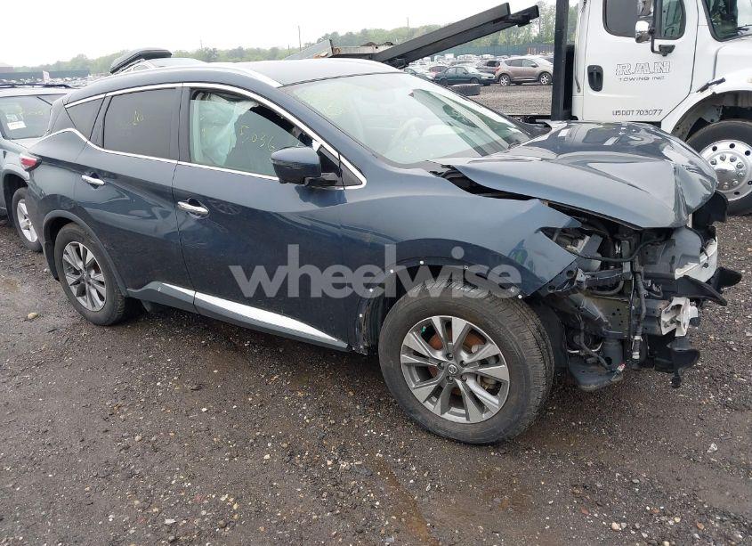 2017 Nissan Murano SL (VIN 5N1AZ2MH3HN102537) main photo