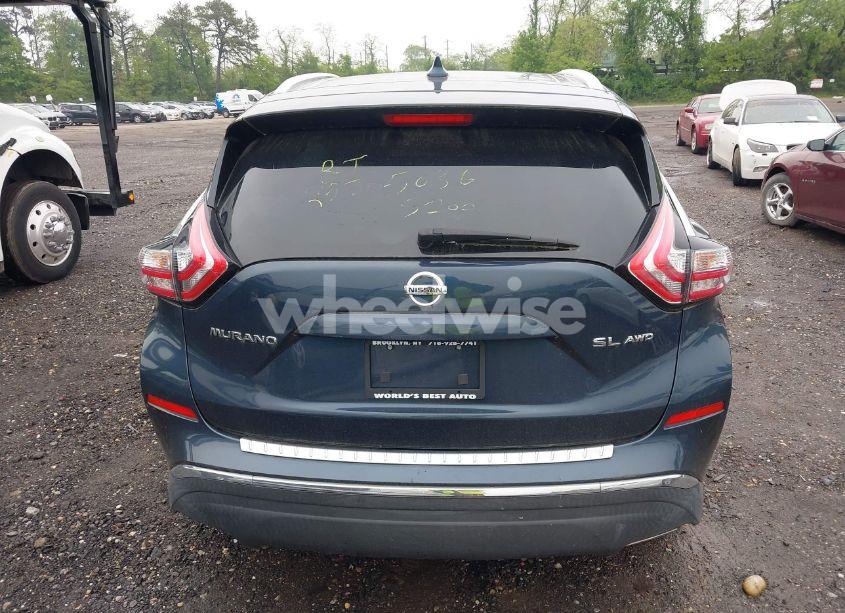 Photo 15 of 2017 Nissan Murano SL (VIN 5N1AZ2MH3HN102537)