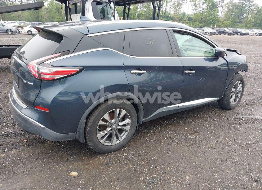 Photo 4 of 2017 Nissan Murano SL (VIN 5N1AZ2MH3HN102537)