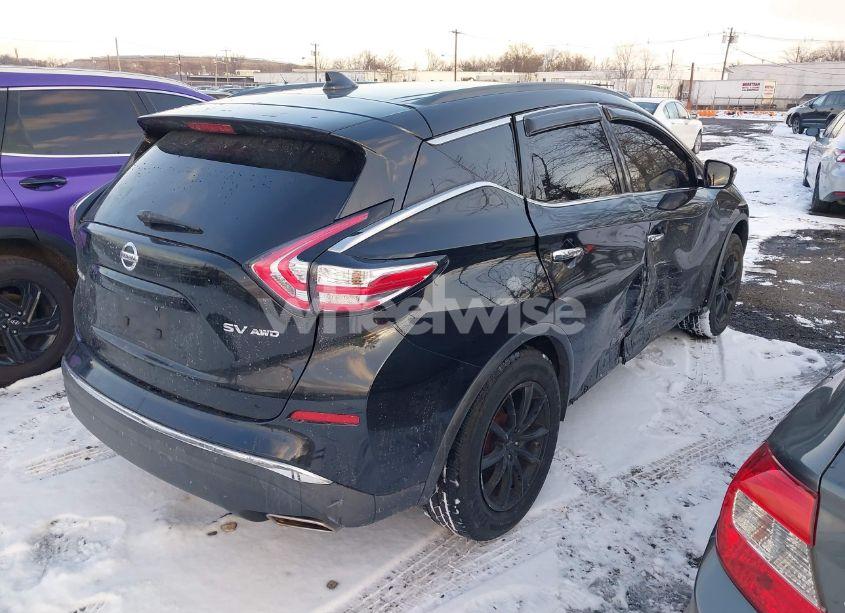 Photo 4 of 2017 Nissan Murano PLATINUM/S/SL/SV (VIN 5N1AZ2MH3HN105048)