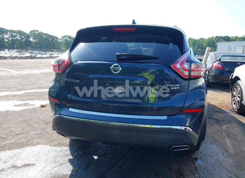 Photo 16 of 2017 Nissan Murano PLATINUM (VIN 5N1AZ2MH3HN116082)