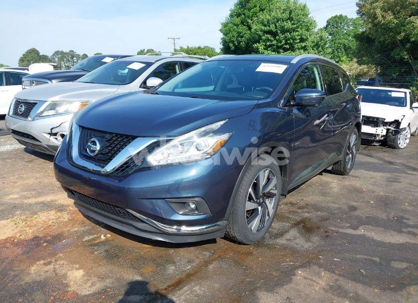 Photo 2 of 2017 Nissan Murano PLATINUM (VIN 5N1AZ2MH3HN116082)