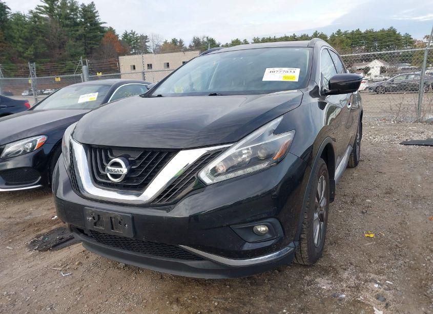 Photo 2 of 2018 Nissan Murano SV (VIN 5N1AZ2MH3JN183089)