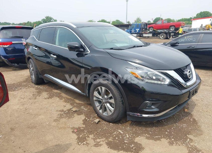 2018 Nissan Murano SL (VIN 5N1AZ2MH3JN187479) main photo