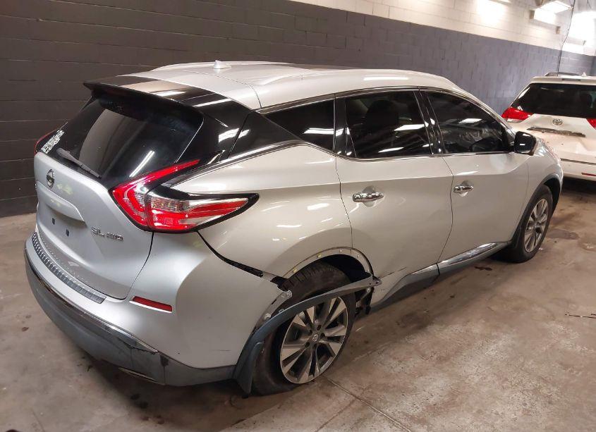 Photo 4 of 2015 Nissan Murano SL (VIN 5N1AZ2MH4FN221792)