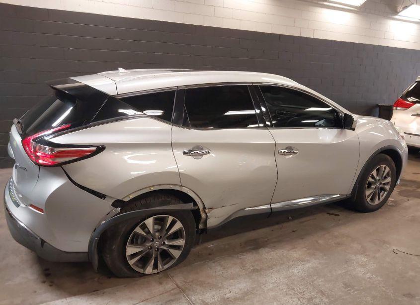 Photo 6 of 2015 Nissan Murano SL (VIN 5N1AZ2MH4FN221792)