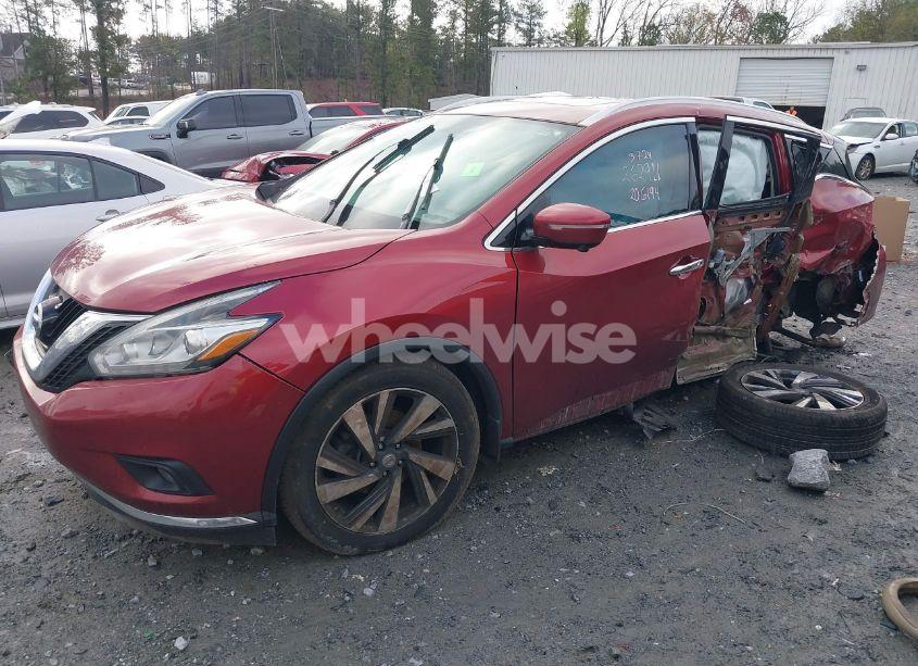 Photo 14 of 2015 Nissan Murano PLATINUM (VIN 5N1AZ2MH4FN262911)