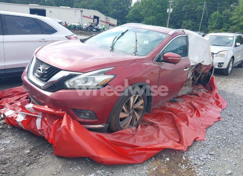 Photo 2 of 2015 Nissan Murano PLATINUM (VIN 5N1AZ2MH4FN262911)