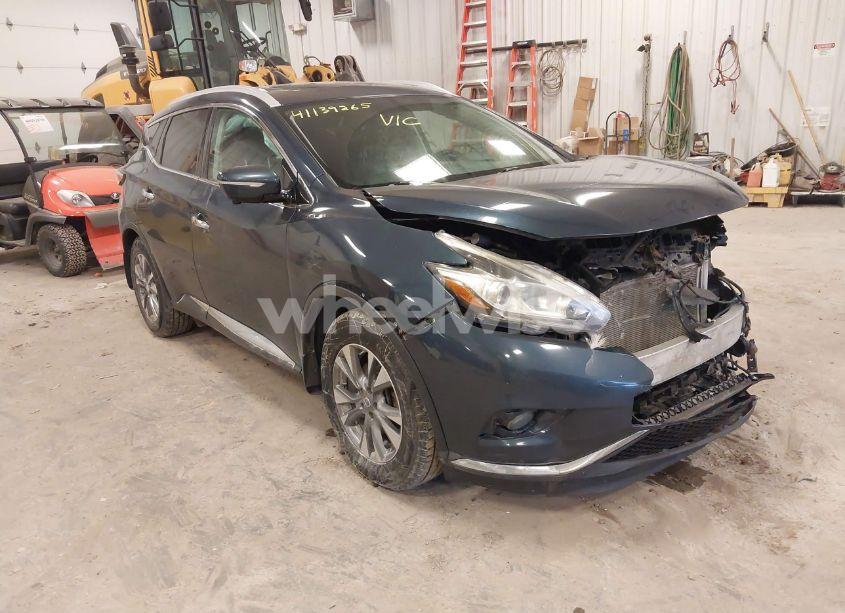 2015 Nissan Murano PLATINUM/S/SL/SV (VIN 5N1AZ2MH4FN270023) main photo