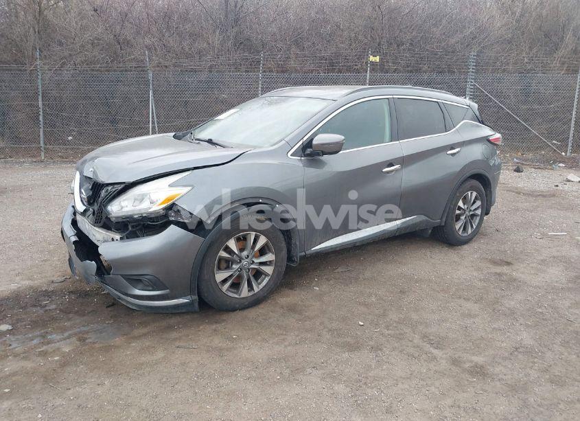 Photo 2 of 2016 Nissan Murano SV (VIN 5N1AZ2MH4GN171218)