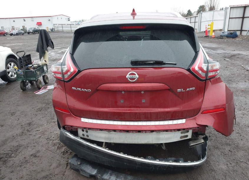 Photo 16 of 2017 Nissan Murano SL (VIN 5N1AZ2MH4HN203294)
