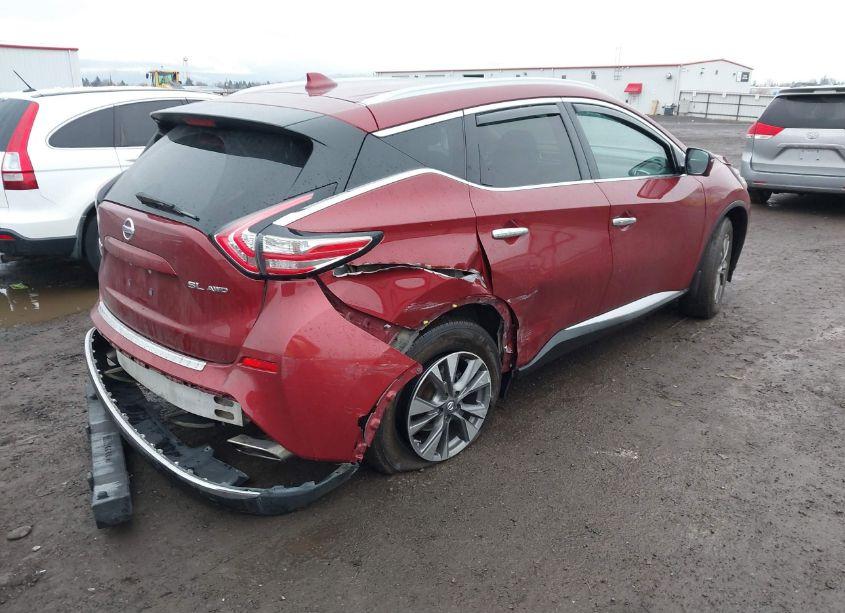 Photo 4 of 2017 Nissan Murano SL (VIN 5N1AZ2MH4HN203294)