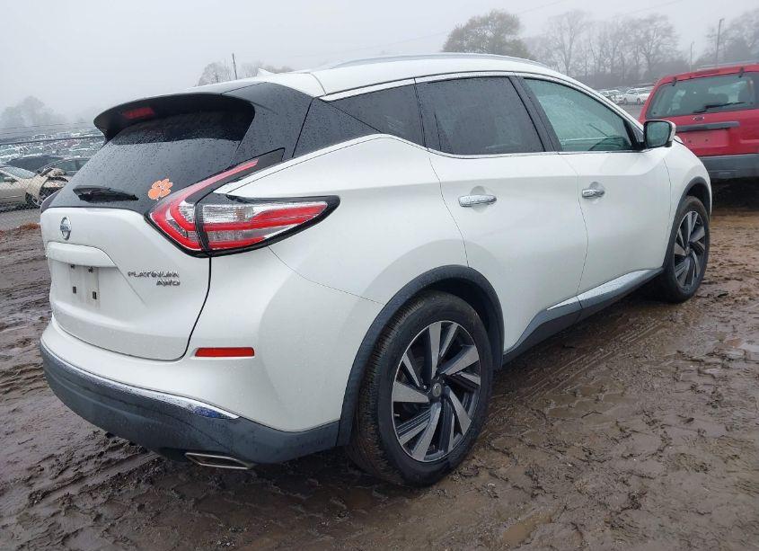 Photo 4 of 2015 Nissan Murano PLATINUM (VIN 5N1AZ2MH5FN200577)