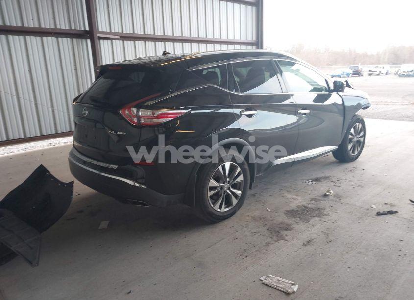 Photo 4 of 2015 Nissan Murano SL (VIN 5N1AZ2MH5FN214284)