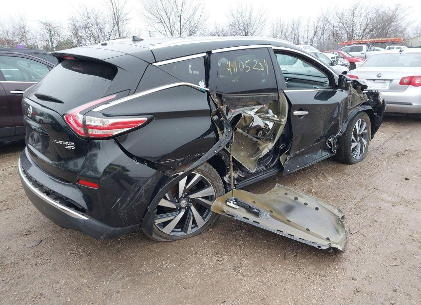 Photo 4 of 2015 Nissan Murano PLATINUM (VIN 5N1AZ2MH5FN256678)