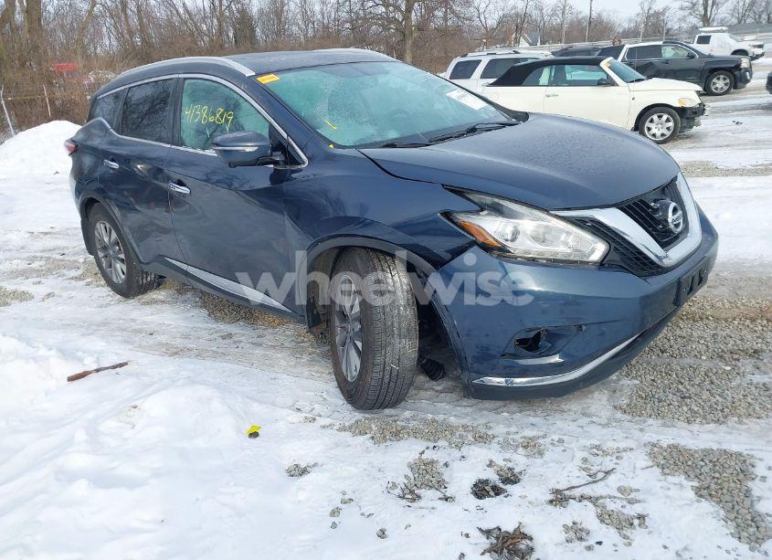 2015 Nissan Murano SL (VIN 5N1AZ2MH5FN260889) main photo