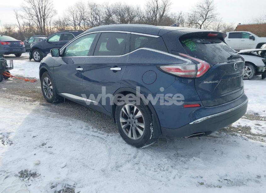 Photo 3 of 2015 Nissan Murano SL (VIN 5N1AZ2MH5FN260889)