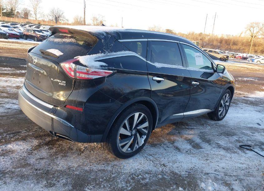 Photo 4 of 2016 Nissan Murano PLATINUM (VIN 5N1AZ2MH5GN103591)
