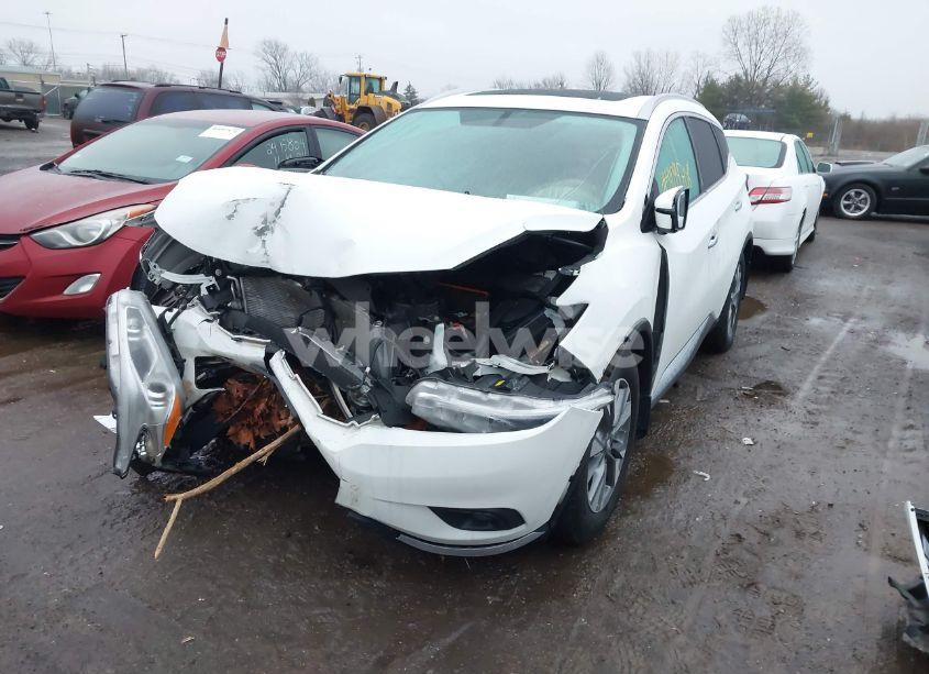 Photo 2 of 2016 Nissan Murano SL (VIN 5N1AZ2MH5GN153987)