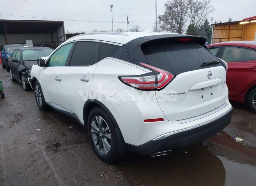 Photo 3 of 2016 Nissan Murano SL (VIN 5N1AZ2MH5GN153987)