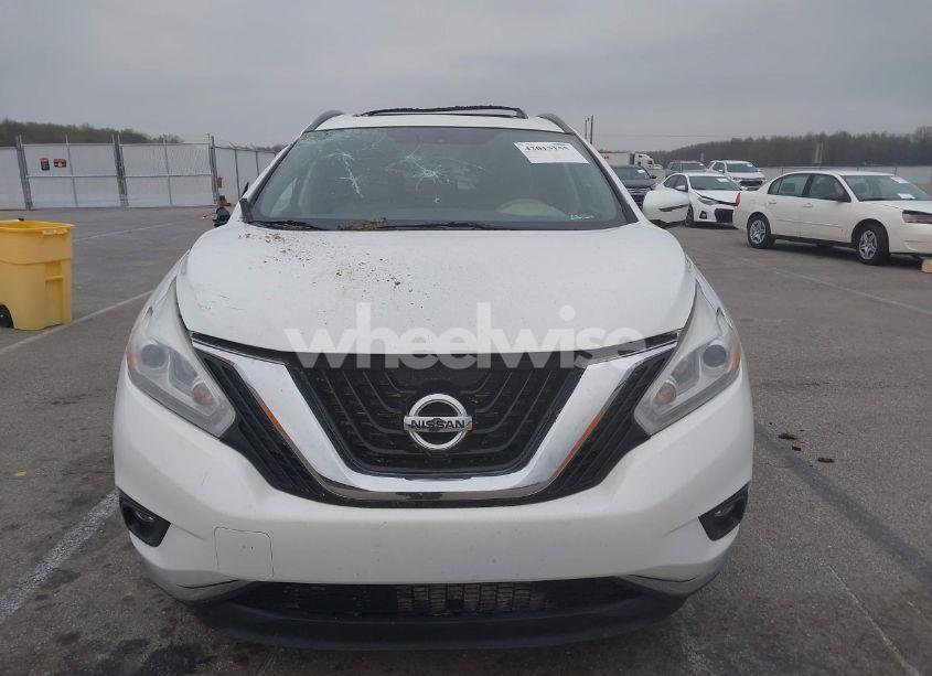 Photo 12 of 2016 Nissan Murano SV (VIN 5N1AZ2MH5GN154783)