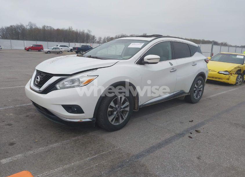 Photo 2 of 2016 Nissan Murano SV (VIN 5N1AZ2MH5GN154783)