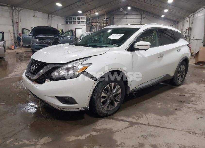 Photo 2 of 2017 Nissan Murano SL (VIN 5N1AZ2MH5HN105360)