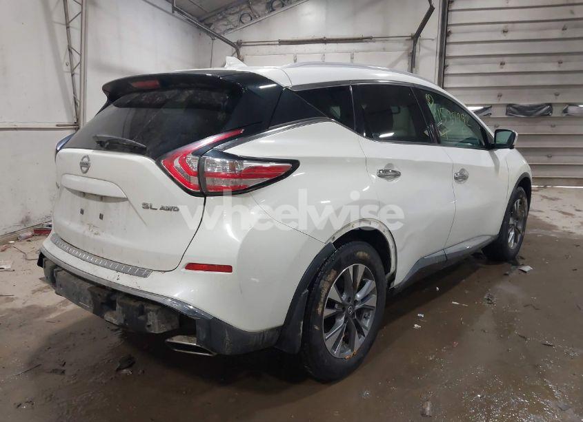 Photo 4 of 2017 Nissan Murano SL (VIN 5N1AZ2MH5HN105360)