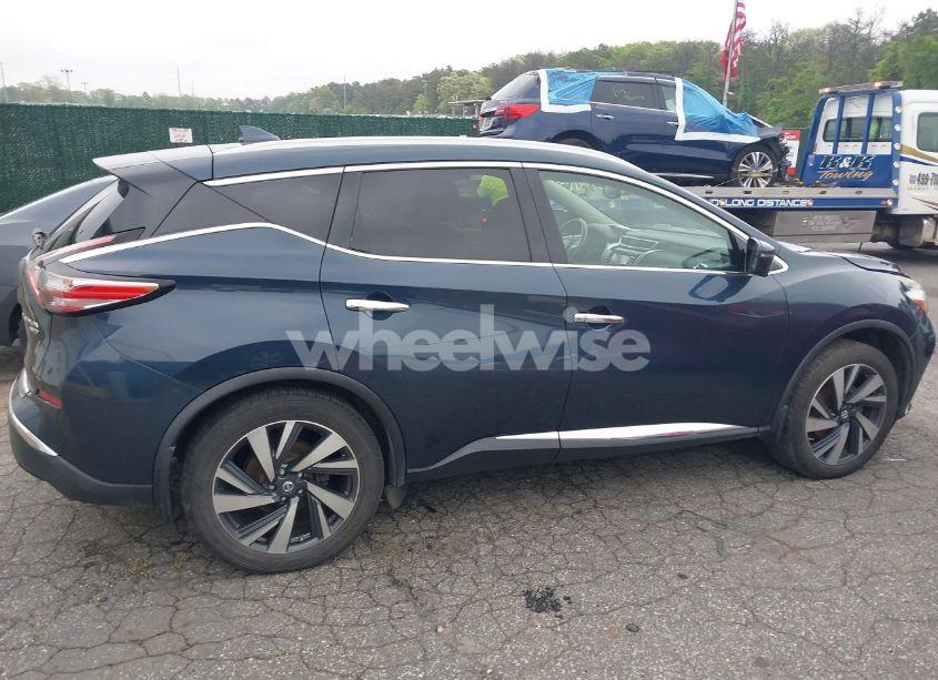 Photo 13 of 2017 Nissan Murano PLATINUM (VIN 5N1AZ2MH5HN106959)