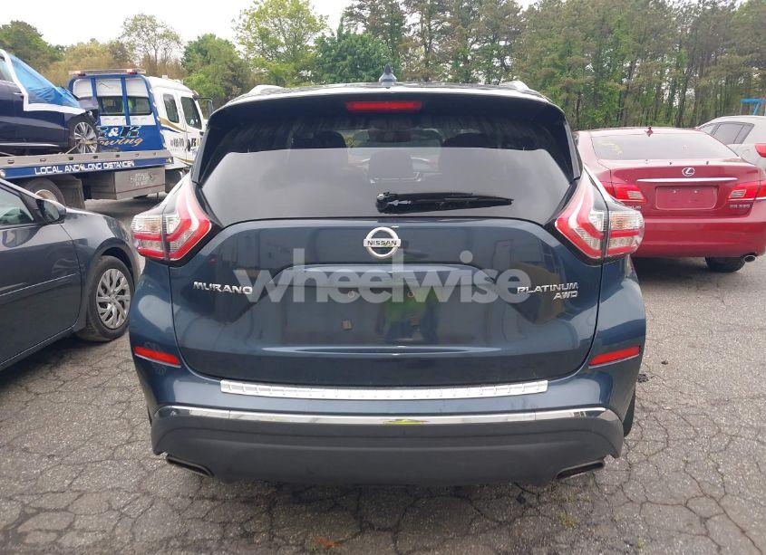 Photo 16 of 2017 Nissan Murano PLATINUM (VIN 5N1AZ2MH5HN106959)