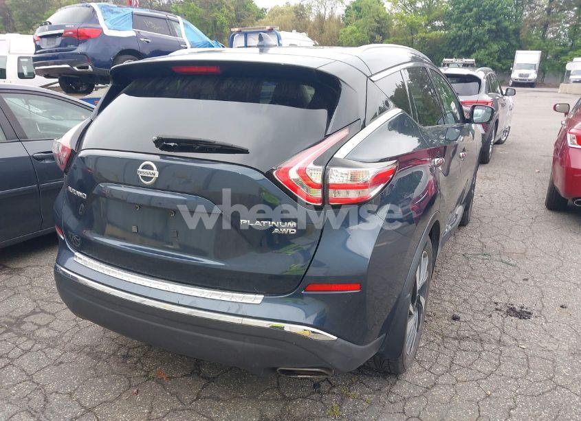 Photo 4 of 2017 Nissan Murano PLATINUM (VIN 5N1AZ2MH5HN106959)