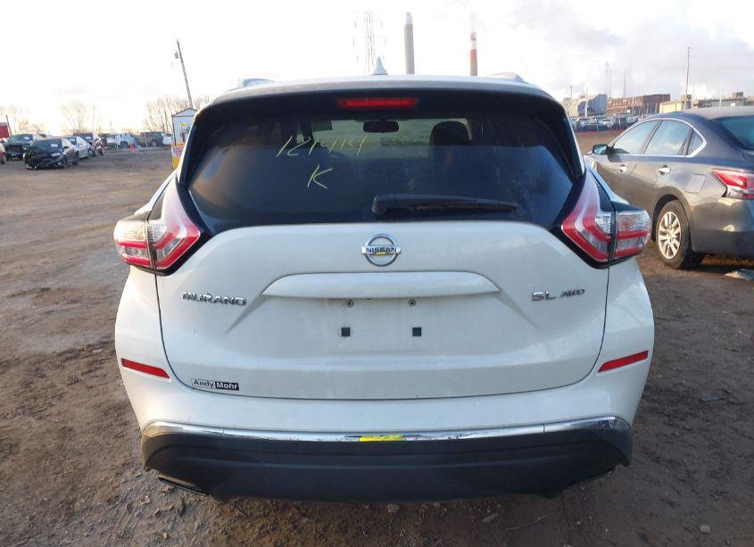 Photo 16 of 2017 Nissan Murano SL (VIN 5N1AZ2MH5HN121414)