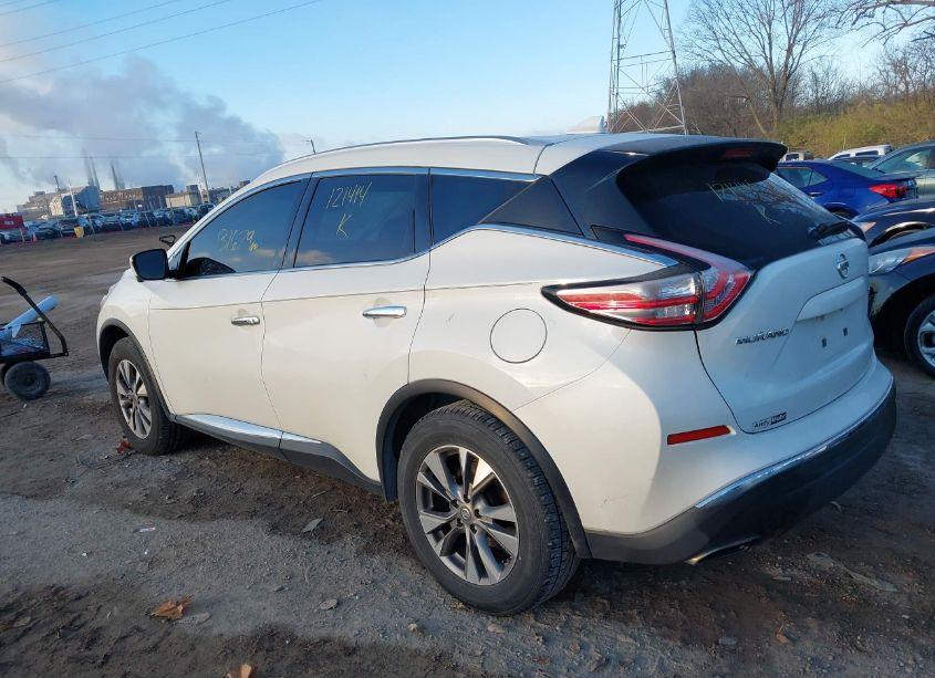 Photo 3 of 2017 Nissan Murano SL (VIN 5N1AZ2MH5HN121414)