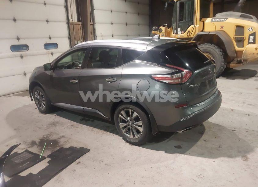Photo 3 of 2017 Nissan Murano SL (VIN 5N1AZ2MH5HN143705)