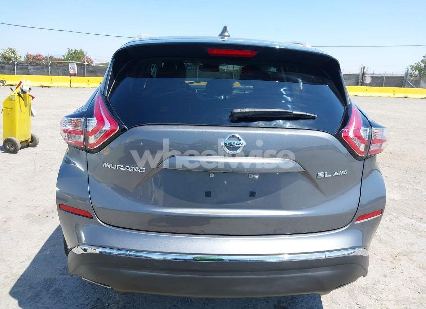 Photo 16 of 2017 Nissan Murano SL (VIN 5N1AZ2MH5HN202719)