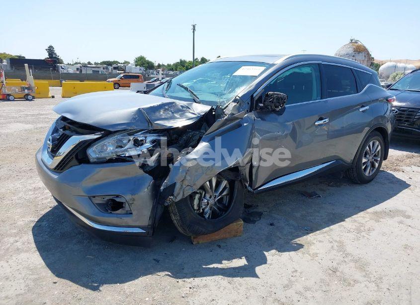 Photo 2 of 2017 Nissan Murano SL (VIN 5N1AZ2MH5HN202719)