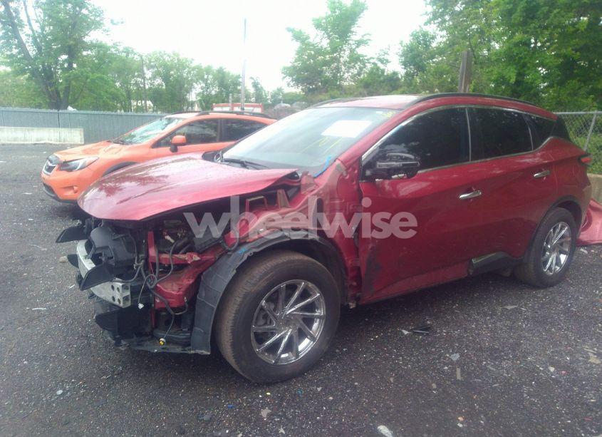 Photo 2 of 2018 Nissan Murano SV (VIN 5N1AZ2MH5JN132130)