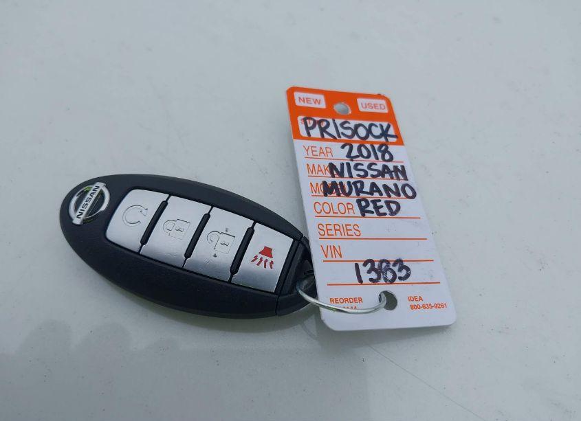 Photo 11 of 2018 Nissan Murano SV (VIN 5N1AZ2MH5JN133567)