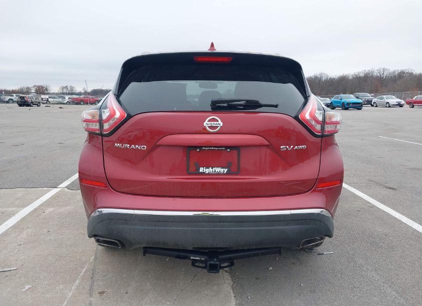 Photo 17 of 2018 Nissan Murano SV (VIN 5N1AZ2MH5JN133567)