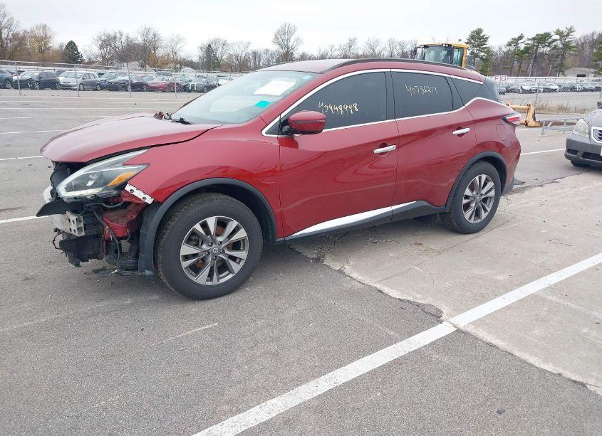 Photo 2 of 2018 Nissan Murano SV (VIN 5N1AZ2MH5JN133567)