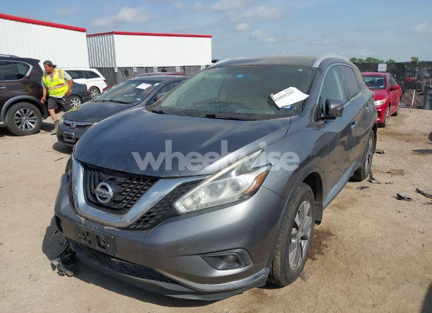 Photo 2 of 2015 Nissan Murano PLATINUM/S/SL/SV (VIN 5N1AZ2MH6FN200555)