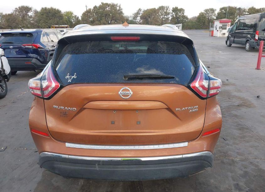 Photo 17 of 2015 Nissan Murano PLATINUM/S/SL/SV (VIN 5N1AZ2MH6FN237833)