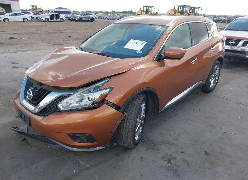 Photo 2 of 2015 Nissan Murano PLATINUM/S/SL/SV (VIN 5N1AZ2MH6FN237833)