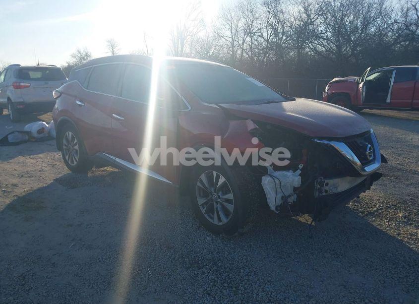 2015 Nissan Murano SL (VIN 5N1AZ2MH6FN242983) main photo
