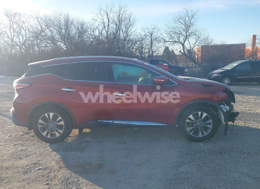 Photo 14 of 2015 Nissan Murano SL (VIN 5N1AZ2MH6FN242983)