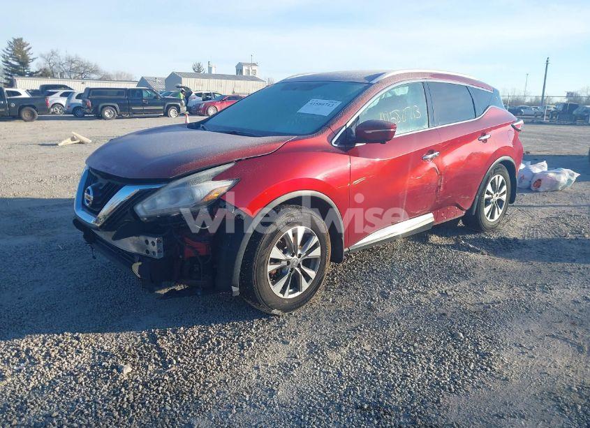 Photo 2 of 2015 Nissan Murano SL (VIN 5N1AZ2MH6FN242983)